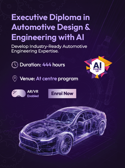 Executive Diploma in Automotive Design with AI